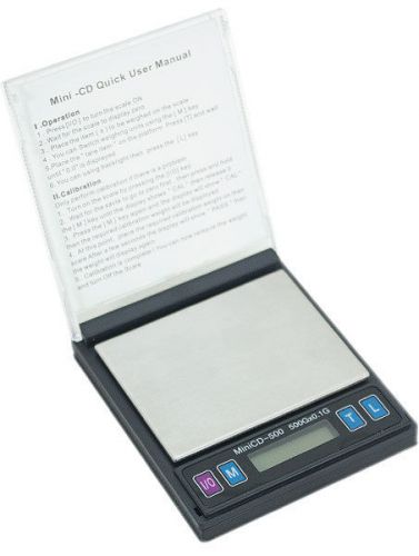 AWS MINI CD SCALE ELECTRONIC DIGITAL 500G X 0.1G