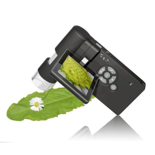 HD 5.0MP 500X Portable Handheld USB Digital Mobile Microscope 3&#034; LCD Screen US