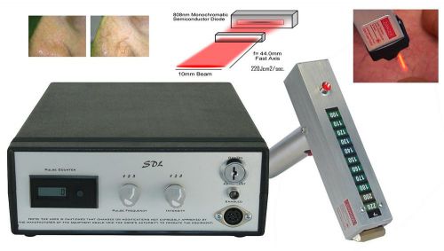 Sdl80 professional vascular lesion, spider vein, capillary treatment system kit. for sale