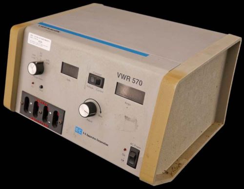 Vwr scientific model 570 electrophoresis power supply laboratory parts for sale