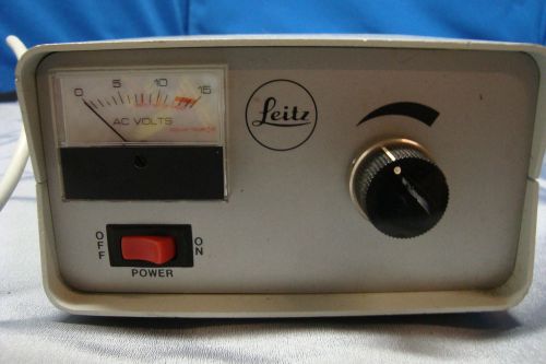 Leitz 050-262 Microscope Power Supply 0-14 VAC, 100 Watts FPOS