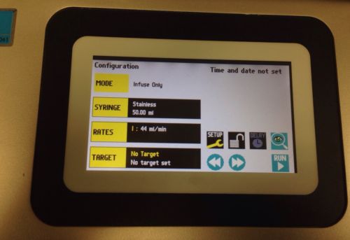 Cole Parmer Touch Screen Dual Syringe Pump (Catalog #78-8200C)