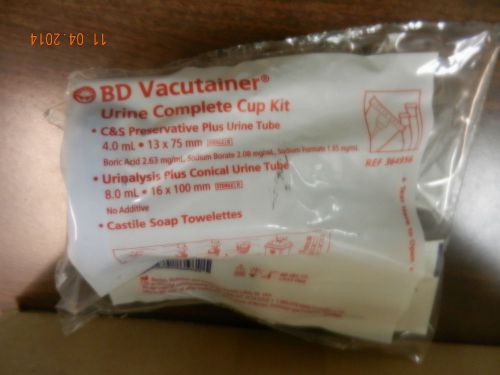 BD 364956 Vacutainer Complet Cup Urinalysis Kit Lot of 5pcs