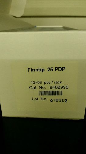 Thermo scientific disposable finntip 25 pdp tip/plunger 9402990 1 case (960) for sale