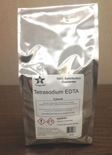 Tetrasodium edta 5 lb. pack w/ free shipping! for sale