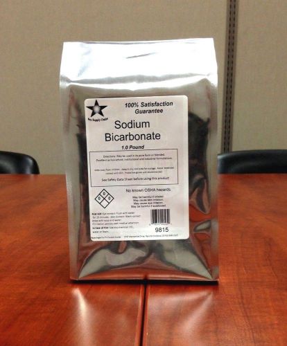 Sodium bicarbonate (baking soda) 1 lb pack w/ free shipping!! for sale