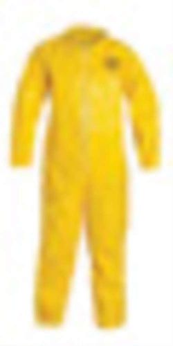 QC120SYL3X00 DuPont 3X Yellow Tychem QC Chemical Protection Coveralls. (5 Each)