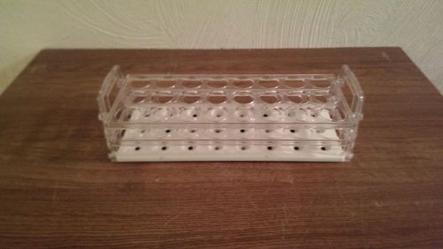 Nalgene polycarbonate test tube rack for 25-30mm test tubes for sale