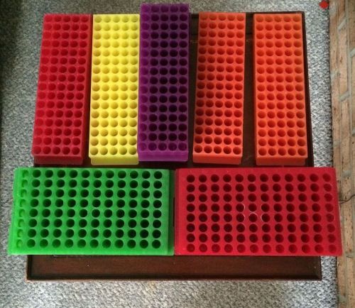 LOT OF 8 LAB ASSAY TRAYS