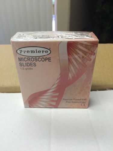 Microscope slides Pink Non-Charged