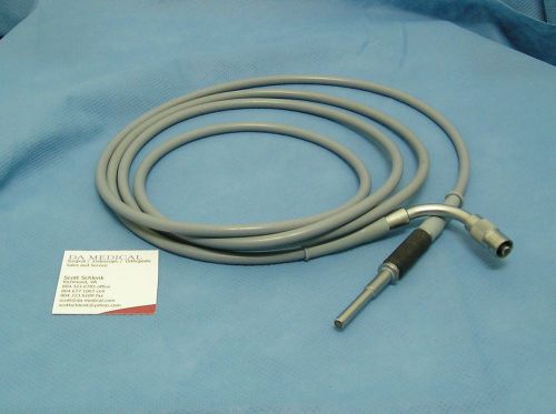 Karl storz fiber optic light cable 495nv - 90 degree angle for sale