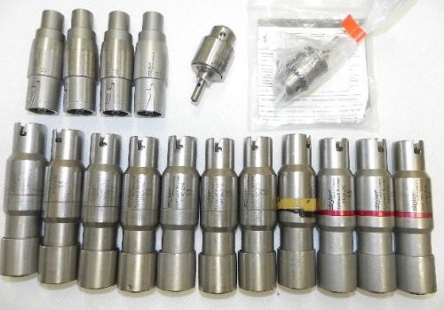 Stryker reamers, trinkles &amp; chucks - 17 pieces for sale