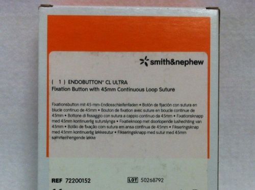 Smith&amp;Nephew Ref# 72200152  ENDOBUTTON CL ULTRA Fixation Button 45mm