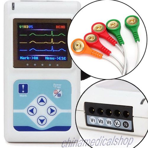 Ecg holter system 3 channels holter recorder / analyzer cardioscape analysis hr for sale
