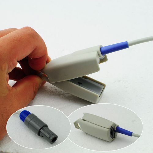 New adult finger clip spo2 sensor probe compatible mindray pm7000 8000 9000 for sale