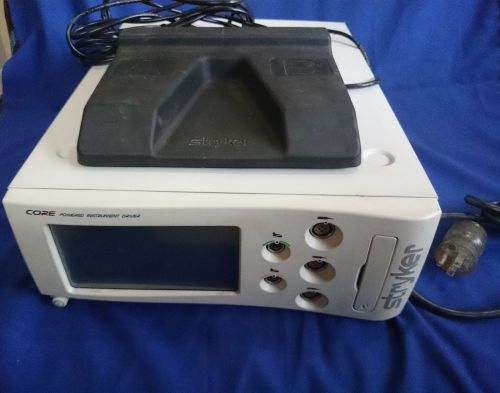 Stryker core powered instrument driver with tps-two pedal footswitch 275-701-400 for sale