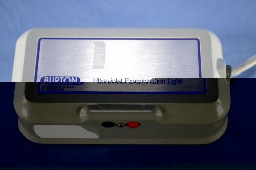 Burton uv ultraviolet examination light model 31501 with warranty for sale