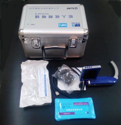 Tuoren video laryngoscope one touch photo &amp; video recording, swivel monitor for sale