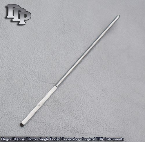Hegar Uterine Dilators Single Ended 5 mm Surgical Gynecology DDP Instruments