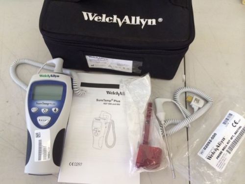 Welch Allyn SureTemp Plus Model 692 Thermometer with ORAL and RECTAL Probes