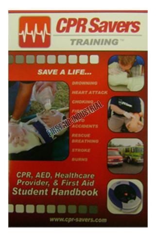 CPR Savers Training Handbook (English or Spanish)