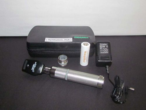 Welch Allyn 3.5v Coaxial Ophthalmoscope with Ni-Cad in Case # 11772-VC, HLS EHS