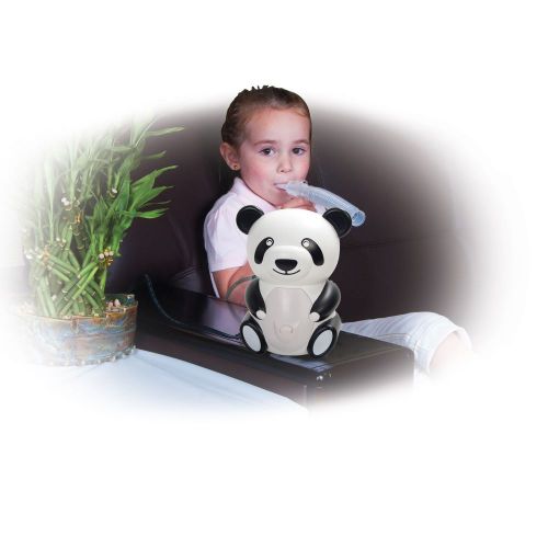 Panda bear nebulizer compressor asthma breathing pediatric child neb #18090-pb for sale