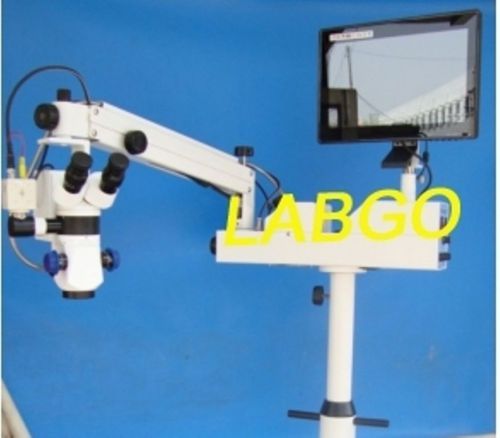 Ent operating microscope 5 step lcd, camera, motorized labgo0001 for sale