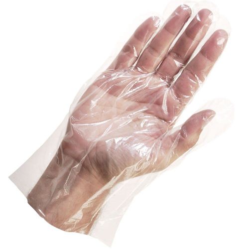 New 5000 MULTI PURPOSE DISPOSABLE HAND GLOVES POLYTHENE EMBOSSED PROTECTIVE BULK