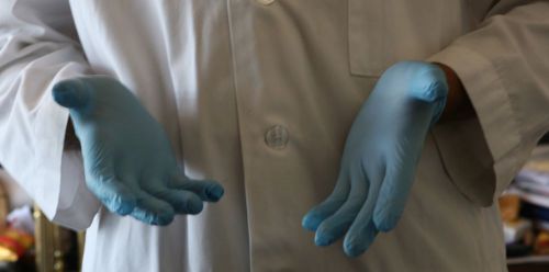 Medical Gloves Blue Nitrile (100% non-latex) 1000 (10x100)
