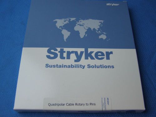 Stryker instruments quadripolar cable 5 ft rotary to pins ref: 5444s one unit for sale
