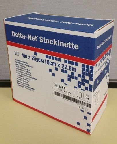 Delta-Net Orthopedic Synthetic Stockinette 4&#034; x 25yds BSN Medical 6864 (1 Roll)