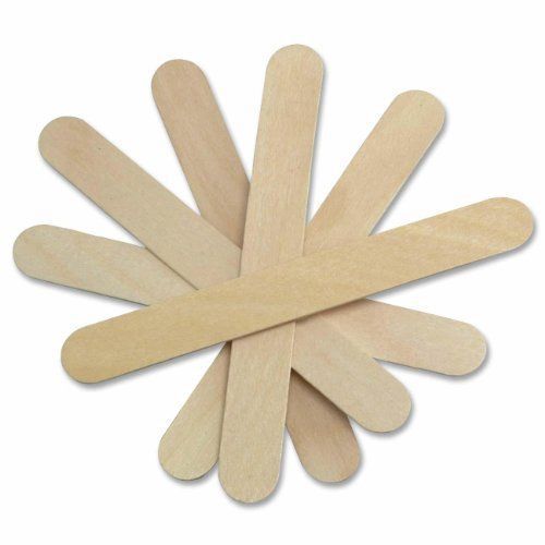 Medline Tongue Depressor - 6&#034; Length - Wood - 500 / Box - Wood Grain (MDS202065)