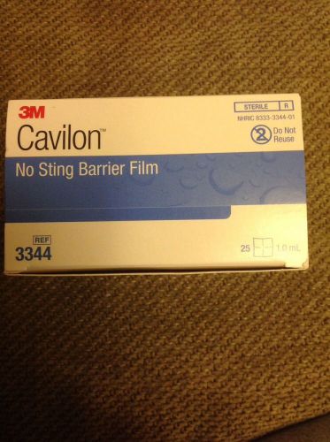 3M Cavilon No Sting Barrier Film Wipes #3344 (Box of 25)