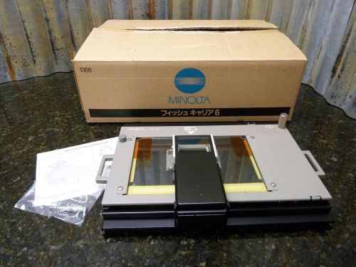 Brand new old stock nos minolta microfiche tray fc-6 fast free shipping included for sale