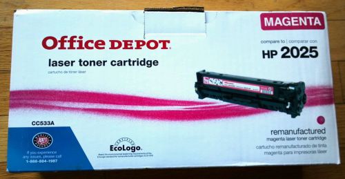 CC533A Office Depot Laser Toner Cartridge Magenta HP2025