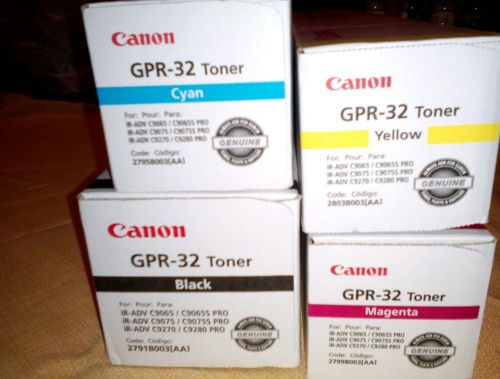 Canon GPR 32 Imagerunner Advance FULL SET...All unopened...
