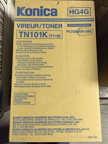 OEM Konica Toner TN101K HG4G (2 Bottles per Box)