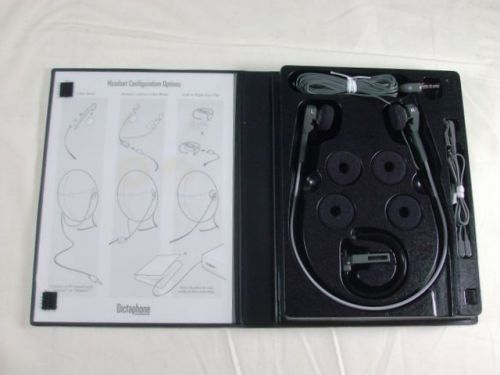 Dictaphone Deluxe Transcriber Headset Transcription Sound New In Box