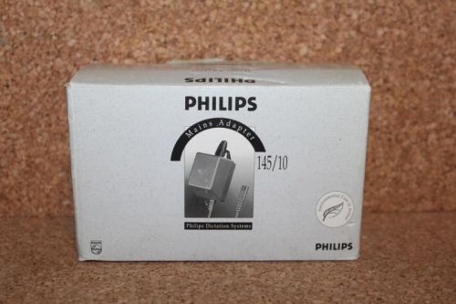 Philips netzteil mains adapter 145/10 dictation system for sale