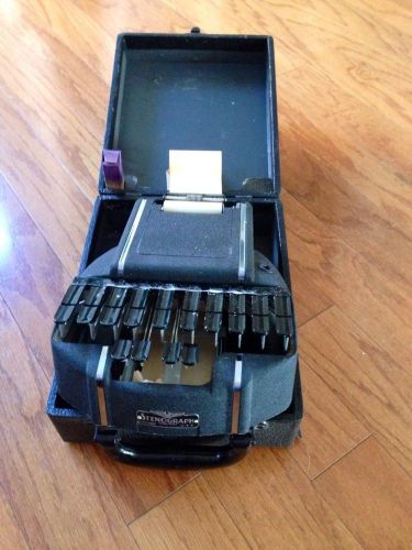 Antique Stenographic Machine • Plus Three Stenograph Books• Very Nice• 1940•