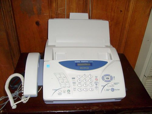 BROTHER INTELLIFAX 127Oe PLAIN PAPER THERMAL FAX WITH PHONE,PHONE CORD.