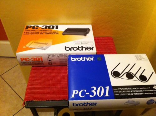 Brother Fax Print Cartridge Lot Of (2) PC-301 750/770/775/775SI/870MC/885MC