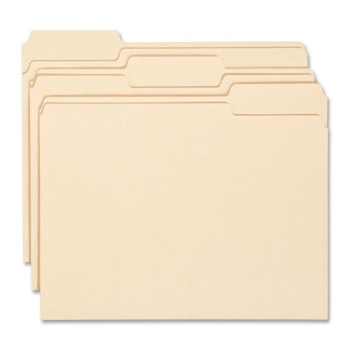 Standard Smead Manila Folder, Letter Size, 11 Point, 1/3-Cut, 100 per Box, New