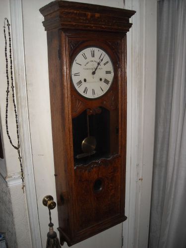 Antique Clock &#034;Bundy Time Recorder&#034; c1898