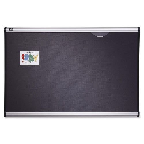 Quartet QRTB444A Gray Diamond Mesh Fabric Bulletin Boards