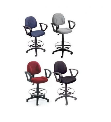 New Fabric Drafting Stools Office Chairs