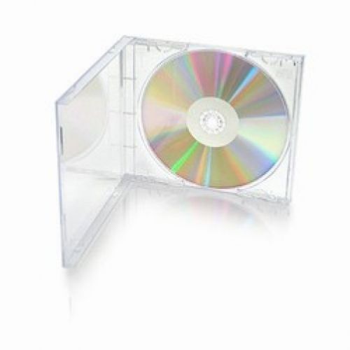 50 STANDARD Clear CD Jewel Case
