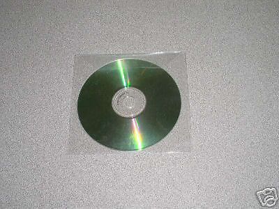 1000 NEW  PP CD SLEEVE (ENVELOPE) W/FLAP psp80