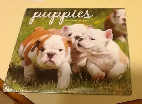 Vista 2015 Wall Calendar Pet Dog Puppies 16 Month Perfect for any Dog Lover!!